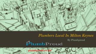 Plumbers Local In Milton Keynes