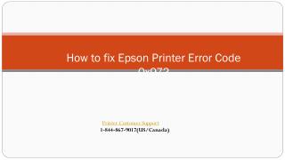 How to fix Epson Printer Error Code 0x97?