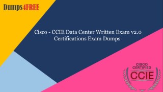 400-151 PDF Dumps Cisco Dumps Questions | Dumps4free