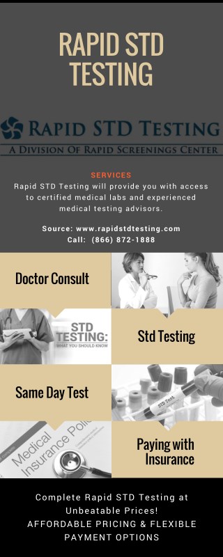 Same Day Std Testing | Rapid Std Testing