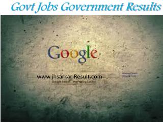Govt Jobs Government Results