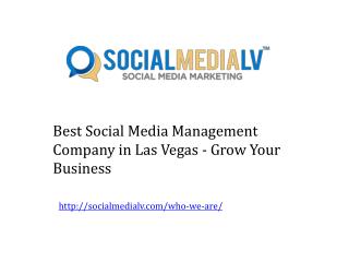 Best Social Media Management Company in Las Vegas