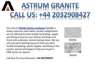 Top Quality Marble Kitchen Worktop in UK - Call 02032908427