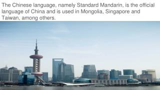 Chinese Translation Services