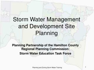 Storm Water Management and Development Site Planning