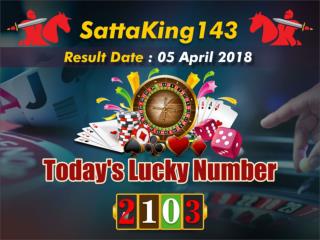 05-April-2018 Aaj Ka Kalyan Fix Game | Satta Matka