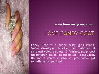 Professional Gel Nail | Girls Nail Polish Kit | Candy Coat
