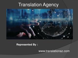 Translation agency