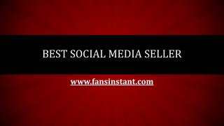 Best Social Media Seller