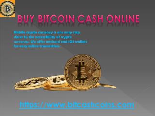 Buy Bitcoin Cash Online in Singapore | BitcashCoins