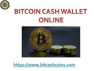 Bitcoin Cash Wallet Online Singapore | Bitcashcoins