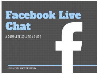The Untold Secret Of Resolve Facebook Related Issues - Facebook Live Chat!!!