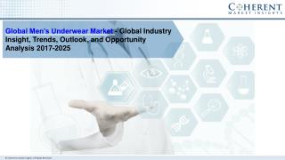 Global Menâ€™s Underwear Market to Surpass US$ 12.41 Bn by 2025