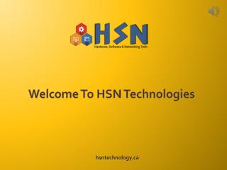 Website Design Services Based in Calgary - HSN Technology