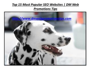 New Website Promotion | DM Web Promotions Tips