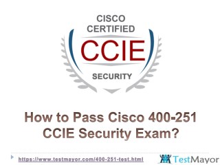 Cisco 400-251 Practice Test Questions