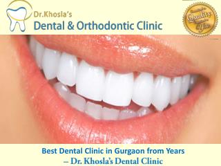 Reliable & Best Dental Clinic in Gurgaon