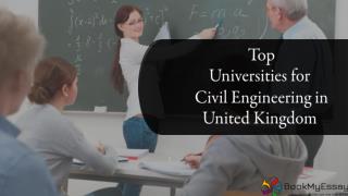 Top Civil Engineering Universities Information Here