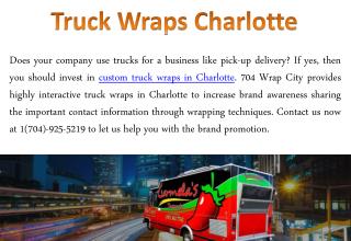 Truck Wraps Charlotte