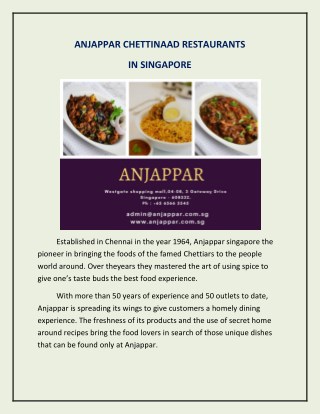 indian restaurant in singapore