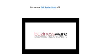 Web Hosting Dubai | Best Web Hosting Company UAE
