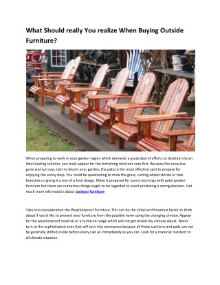 Adirondack chairs