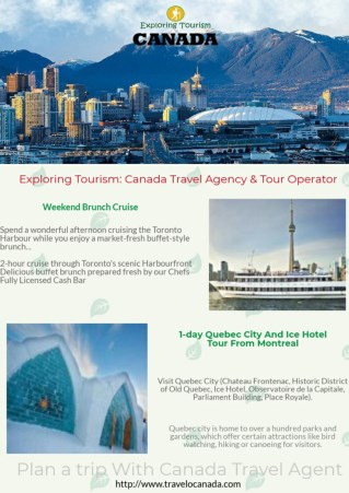 Canada Tours | Canada tour operator