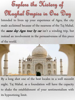 Explore the History of Mughal Empire in One Day