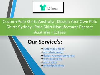 custom polo shirts sydney