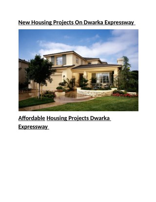 4 BHK Apartments on Dwarka Expressway