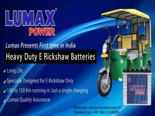 Offer The Best Lumax Power Solar Batteries