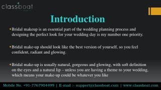 Top Bridal Makeup Courses in Pune