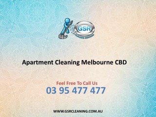 Apartment Cleaning Melbourne CBD