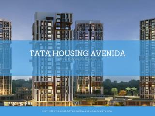 Tata Avenida - Launched new residetial housing complex in Kolkata