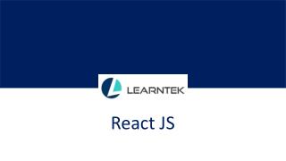 React js Online Training