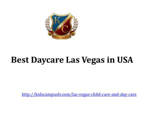 Best Daycare Las Vegas