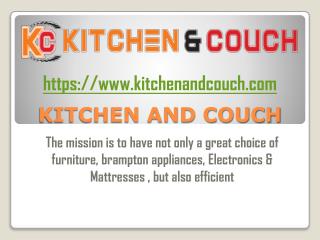 Kitchen And Couch Appliances