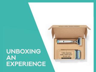 Unboxing an Experience