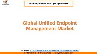 Global Unified Endpoint Management Market Size and Share