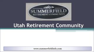 Reasons To Move Into A Utah Retirement Community Today