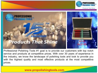 High Quality Diamond Compounds | propolishingtools.com