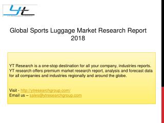 Global Sports Luggage Market Research Report 2018