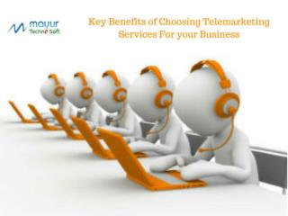 Key Benefits Of Choosing Telemarketing Service For Your Business