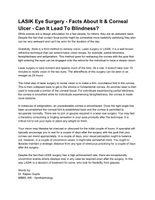 Ophthalmologists, Eye Doctors in Ghaziabad