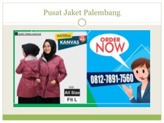 0812-7891-7560 | Bikin Jaket Pria Siap Kirim Ke Ilir Timur I Kota Palembang