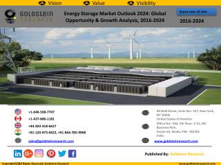 Global Energy Storage System Market Analysis