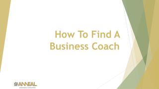 How to Find a Business Coach