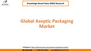 Global Aseptic Packaging Market Size and Market Share