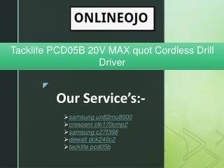 Tacklife PCD05B 20V MAX quot Cordless Drill Driver