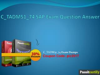 C_TADM51_74 SAP Exam Question Answer